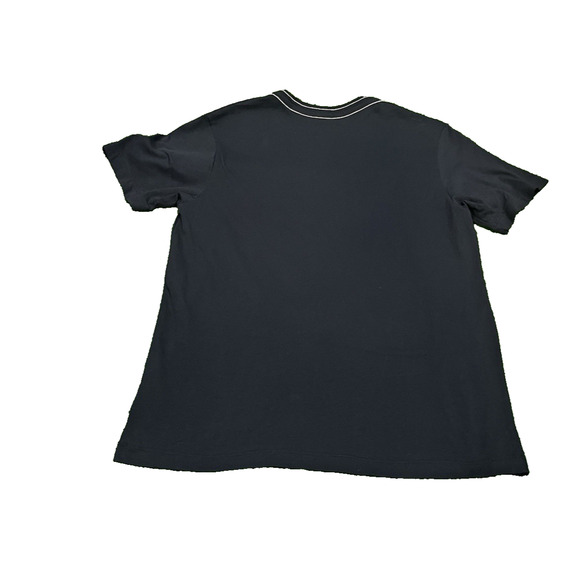 True Religion Skull Shirt Black With Gold Size Small Made in Peru Cotton - Picture 8 of 8